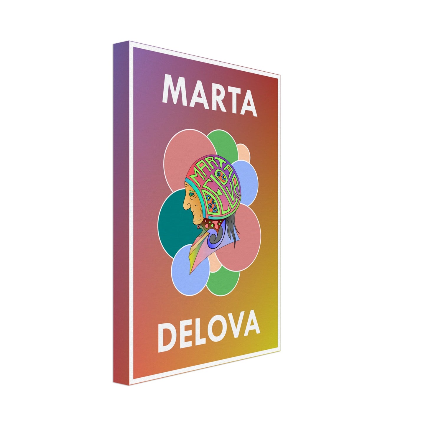 Canvas - 8x12 - (Marta Delova)