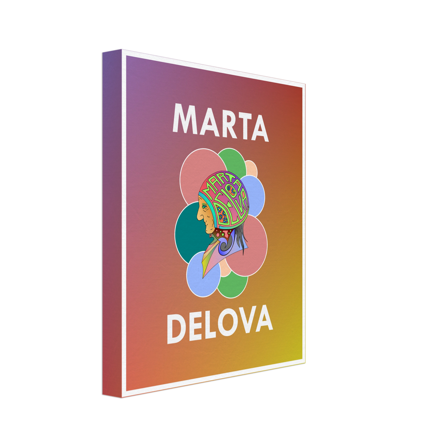 Canvas - 8x10 - Marta Delova